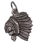 3/4" Indian Head amulet