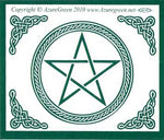 Pentagram bumper sticker