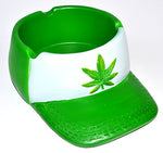 6 1/4" Weed Baseball Cap ashtray