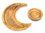 10 1/4" Moon wooden tray