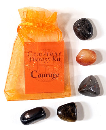 Courage gemstone therapy