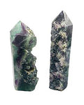 1.7-2.5# Fluorite, natural 1 side obelisk