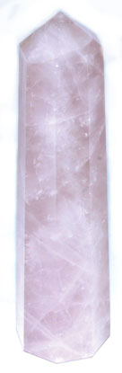 3"+ Rose Quartz obelisk