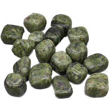 1 lb Jade, Jungle tumbled stones