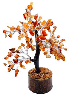 Carnelian Gemstone Tree