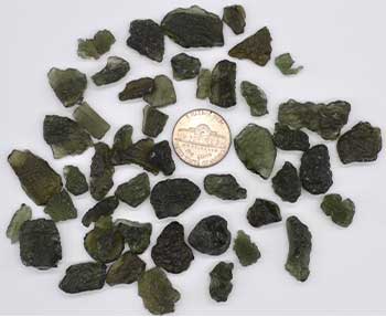 25gms Moldavite untumbled