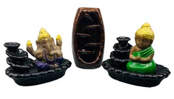 Various Ceramic backflow incense burner