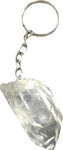 Clear Quartz keychain