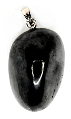 Shungite tumbled pendant