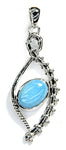 Larimar pendant