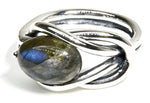 size 12 Labradorite ring