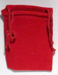 Red Velveteen Bag