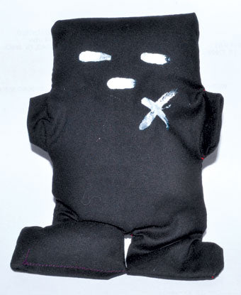 Black Voodoo Doll   5"