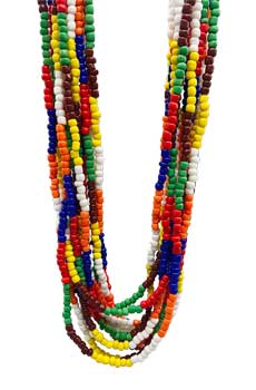 (set of 12) 7 Potencias santeria necklace