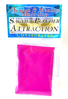 .5oz Attraction sachet powder consecrated