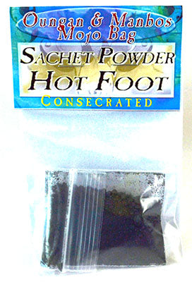 .5oz Hot Foot sachet powder consecrated